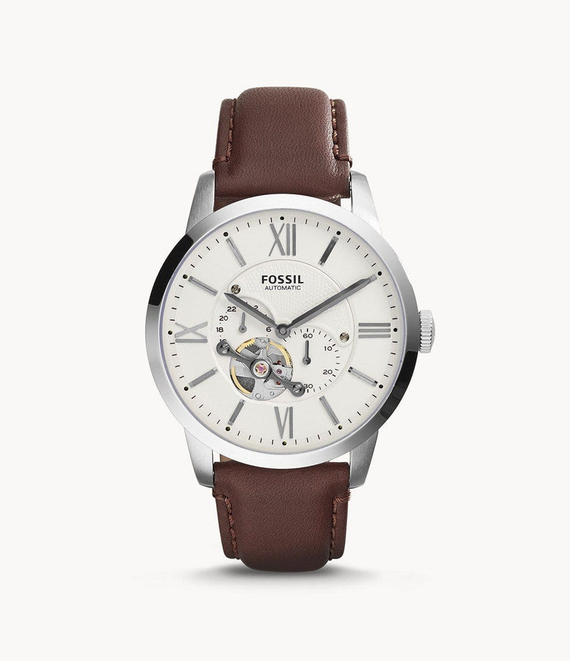 Fossil ME3064 Townsman Automatic Brown Leather Watch