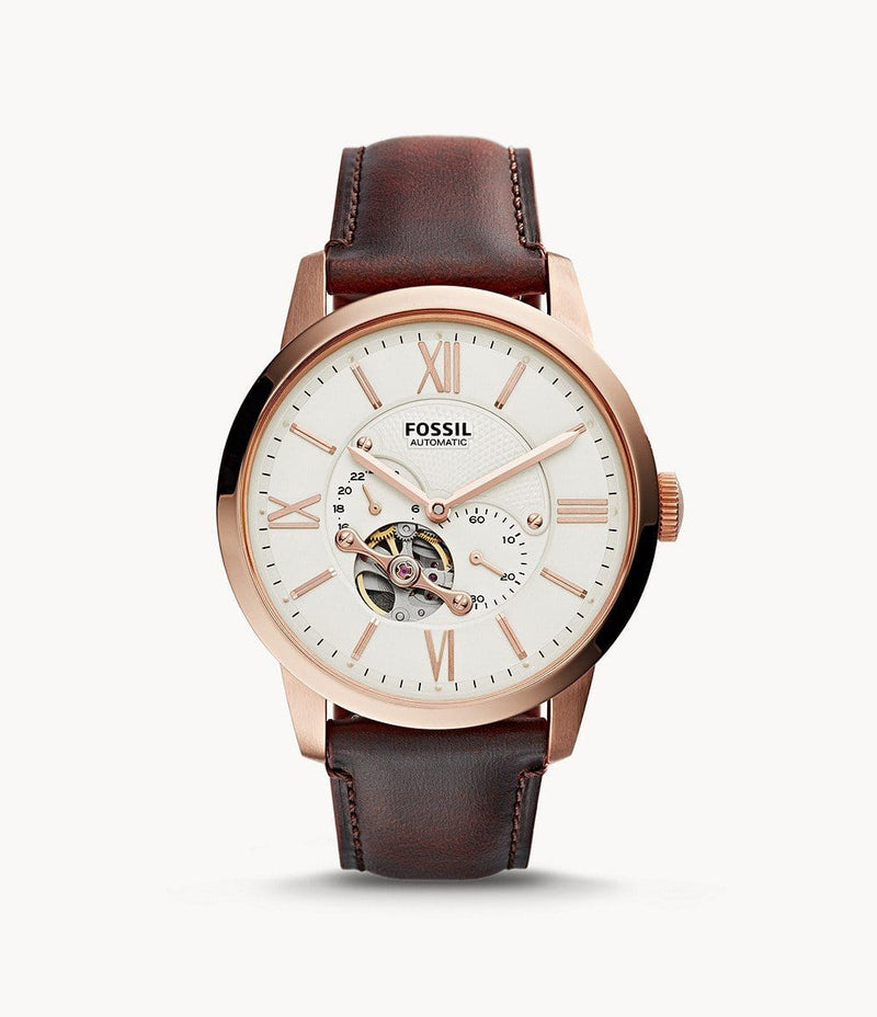 Fossil ME315 Leather Automatic Watch
