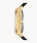 Fossil Everett ME3208 Automatic Leather Strap Men Watch Malaysia