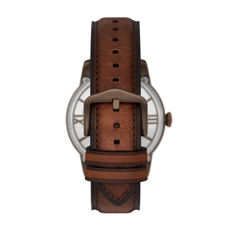 Fossil ME3225 Townsman Automatic Brown Leather Men Watch Malaysia