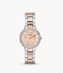 Fossil Virginia ES3405  Quartz Stainless Steel Women Watch Malaysia