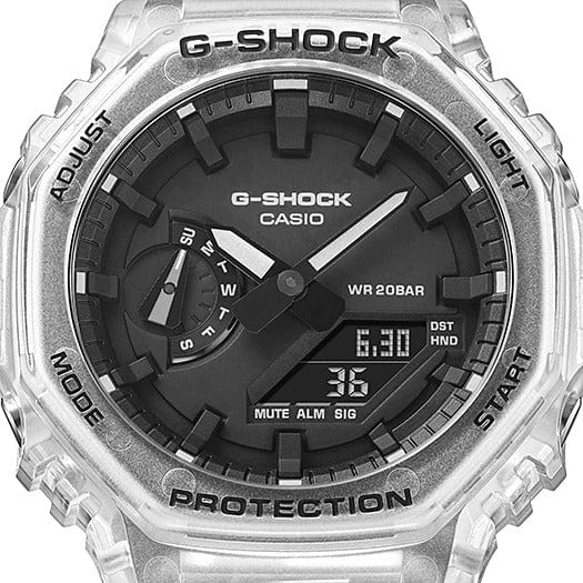 Casio G-Shock GA-2100SKE-7A TMJ Transparent Men Watch Malaysia