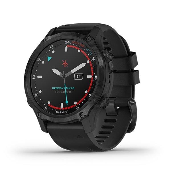 Garmin Descent Mk2S High-Tech Dive Computer Sport Smart Watch Malaysia - Black