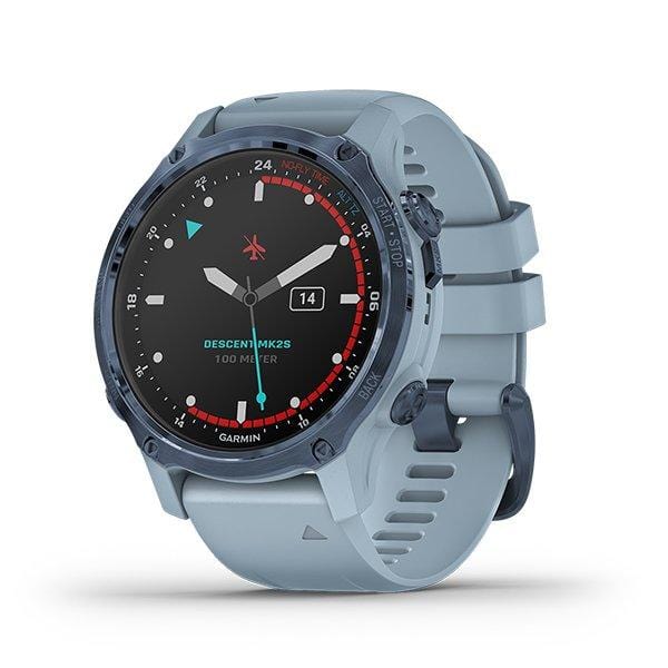 Garmin Descent Mk2S High-Tech Dive Computer Sport Smart Watch Malaysia - Blue