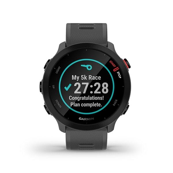 Garmin Forerunner 55 GPS Running Sport Smart Watch Malaysia - Grey