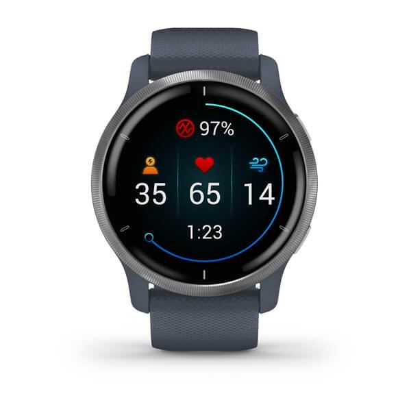 Garmin Venu 2 Music Sport GPS Smart Watch Malaysia - Blue