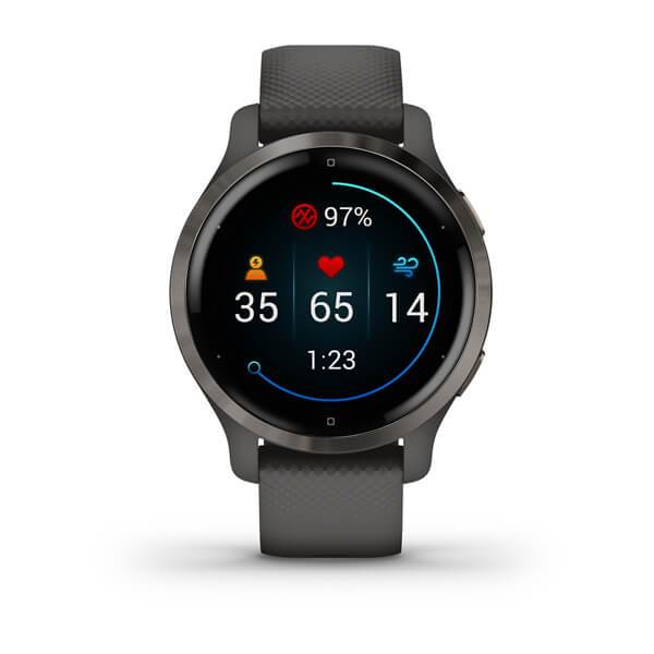Garmin Venu 2S Music Sport GPS Smart Watch Malaysia - Grey
