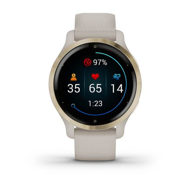 Garmin Venu 2S Music Sport GPS Smart Watch Malaysia - Light Sand