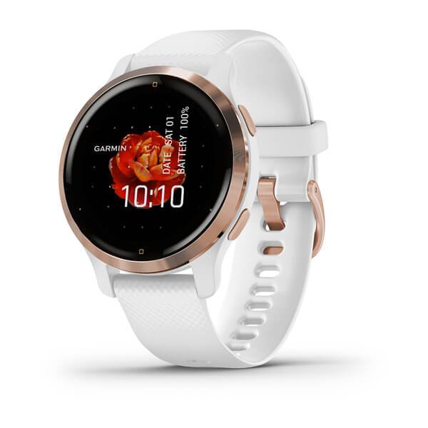 Garmin Venu 2S Music Sport GPS Smart Watch Malaysia - Rosegold White