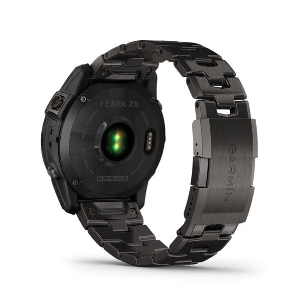 Garmin Fenix 7X Sapphire Solar Multisport GPS Smartwatch Malaysia- Carbon Grey Titanium Band