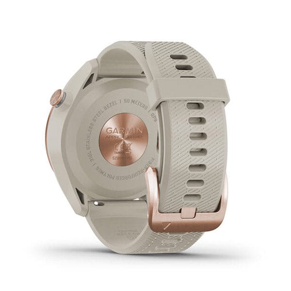 Garmin Approach S42 Golf Smartwatch Malaysia- Rose Gold With Light Sand Band