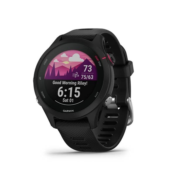 Garmin Forerunner 255S Music Advanced Training GPS Running Smartwatch- Black