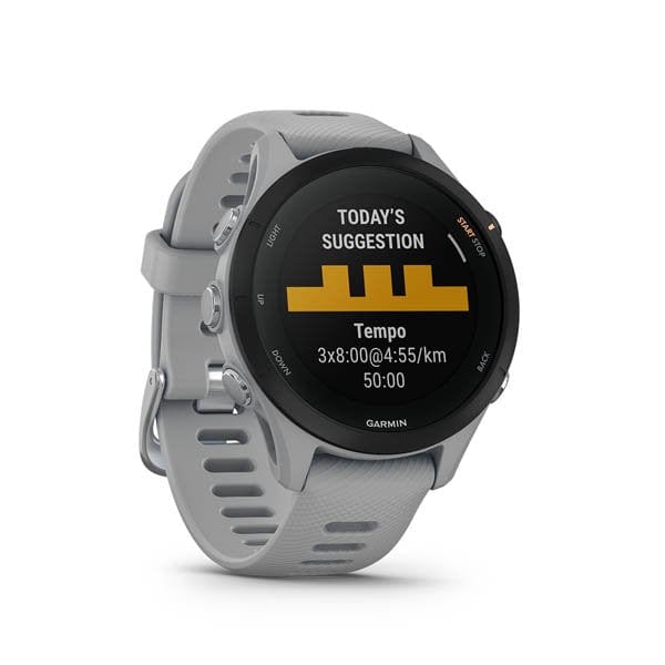 Garmin Forerunner 255S Wrist-based Heart Rate GPS Running Smartwatch Malaysia- Powder Grey
