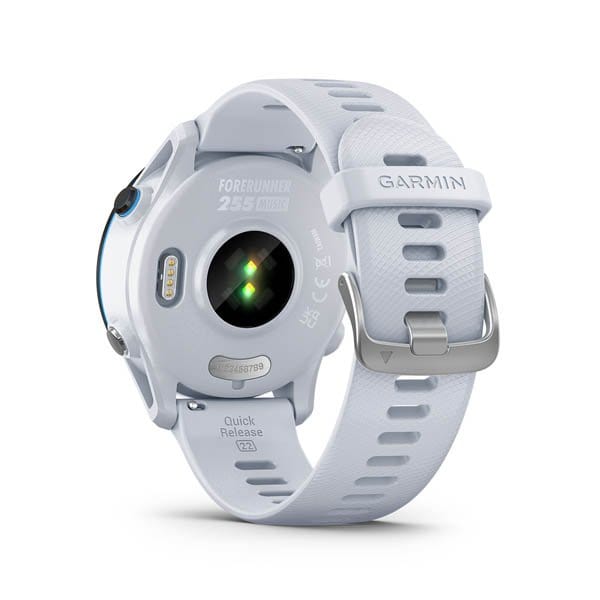 Garmin Forerunner 255 Music Advanced Training GPS Running Smartwatch- Whitestone
