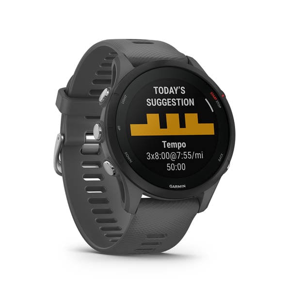 Garmin Forerunner 255 Wrist-based Heart Rate GPS Running Smartwatch Malaysia- Slate Grey