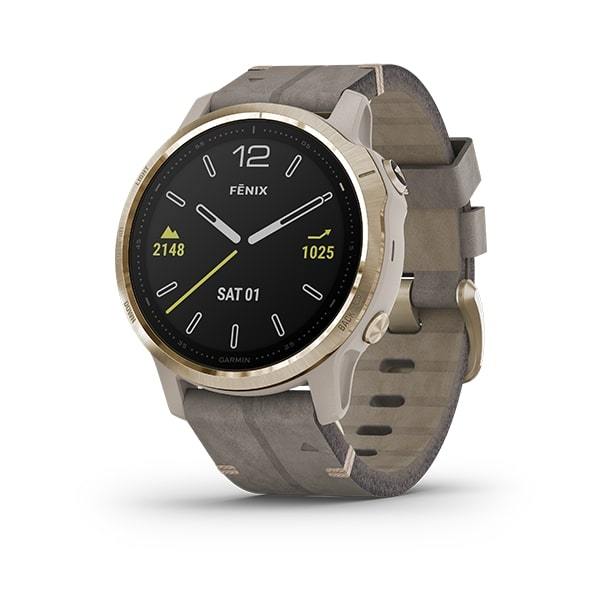 Garmin Fenix 6S Sapphire Premium Multisport Fitness GPS Smartwatch-grey
