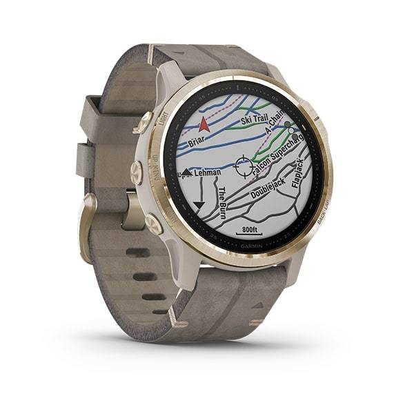 Garmin Fenix 6S Sapphire Premium Multisport Fitness GPS Smartwatch-grey