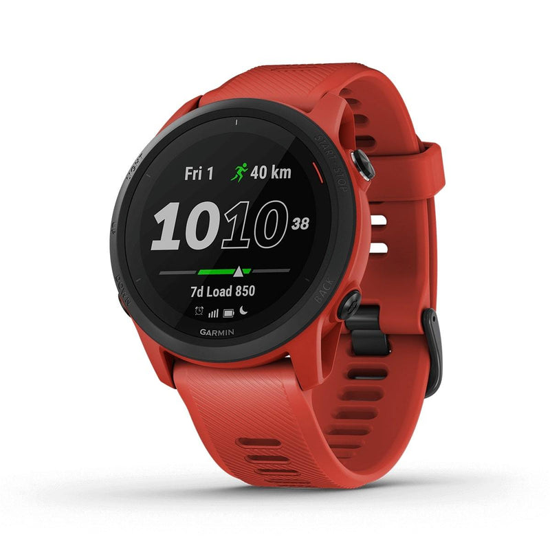 Garmin Forerunner 745 Advanced GPS Running/Triathlon Smartwatch- Red