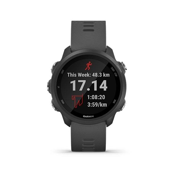 Garmin Forerunner 245 Advanced Training GPS Running Smartwatch-grey