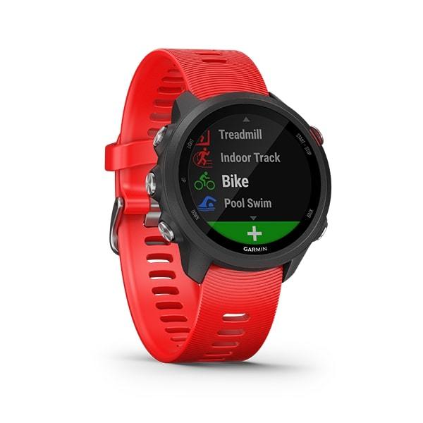 Garmin Forerunner 245 Music Advanced Training GPS Running Smartwatch-red