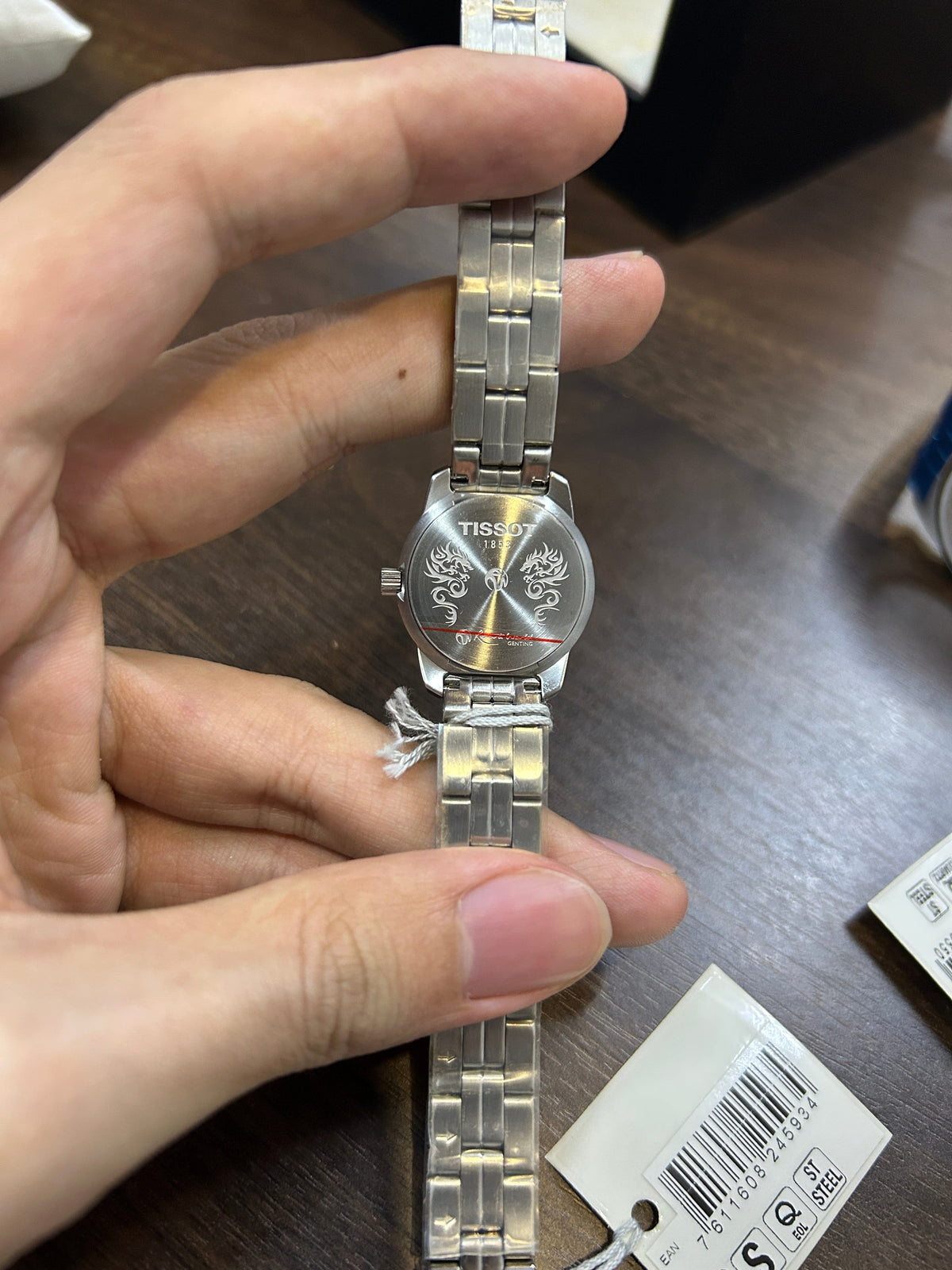 Pre Owned Tissot T Classic PR100 Quartz Couple Set Watches