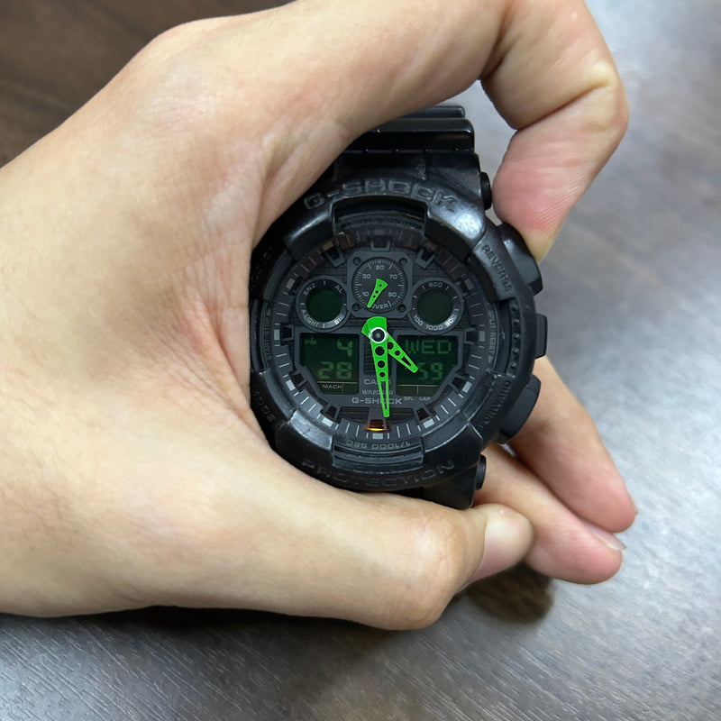 [Pre-Owned] Casio G-Shock GA-100C-1A3 Analog-Digital Men Watch
