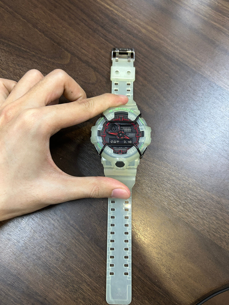 [Pre-Owned] Casio G-Shock GA-700SE-1A4 Custom BNB Analog-Digital Men Watch