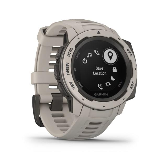 Garmin Instinct - Rugged Outdoor GPS Smartwatch - Grey