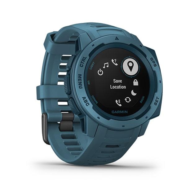 Garmin Instinct - Rugged Outdoor GPS Smartwatch - Lakeside