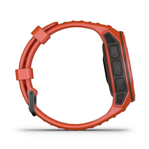 Garmin Instinct - Rugged Outdoor GPS Smartwatch - Red