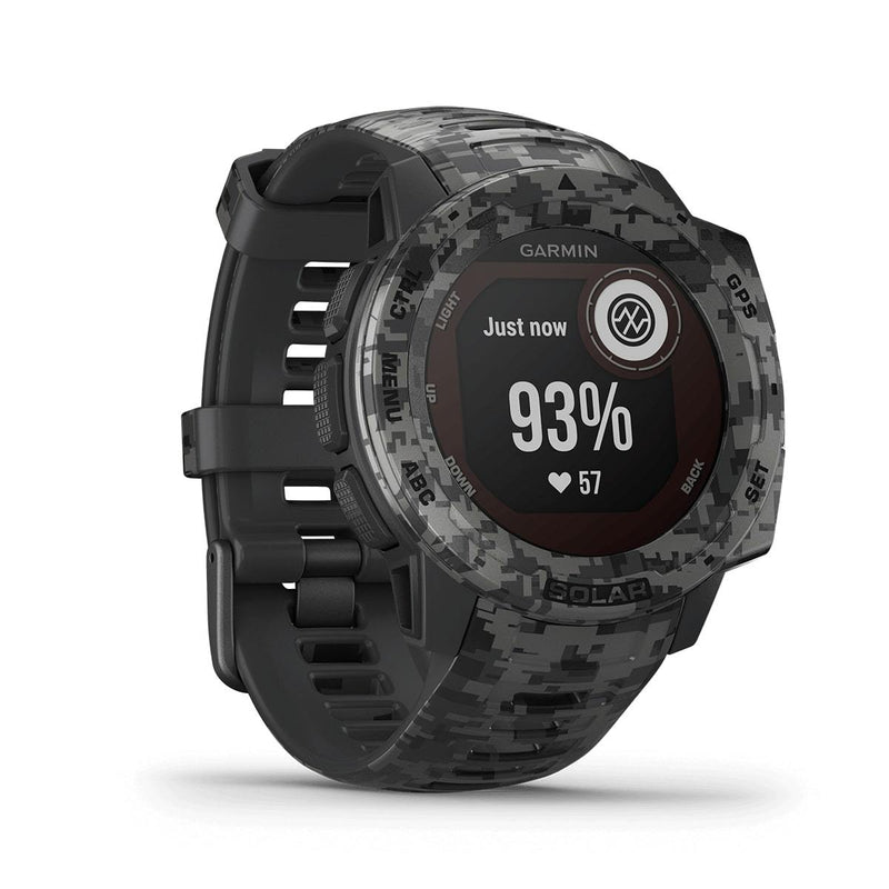 Garmin Instinct Solar - Camo Edition High Endurance GPS Smartwatch
