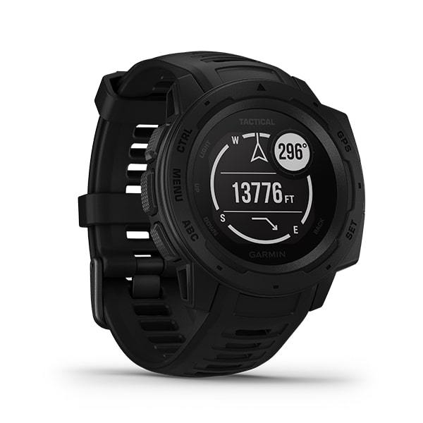 Garmin Instinct Tactical Edition - Rugged Outdoor GPS Smartwatch- Black
