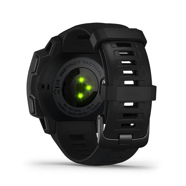 Garmin Instinct Tactical Edition - Rugged Outdoor GPS Smartwatch- Black