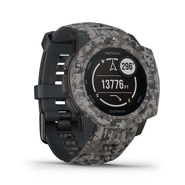 Garmin Instinct Tactical Edition - Rugged Outdoor GPS Smartwatch 