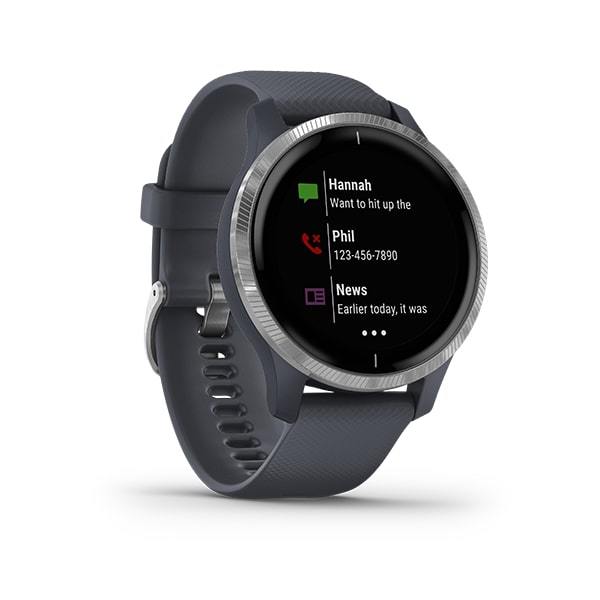 Garmin Venu Fashion Fitness Tracking Music GPS Smartwatch- Grey