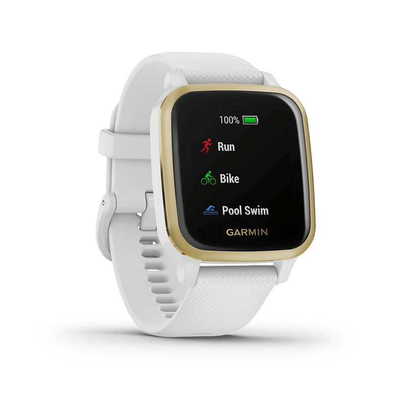Garmin Venu SQ Stylish Activity Tracking GPS Smartwatch Malaysia- White Gold