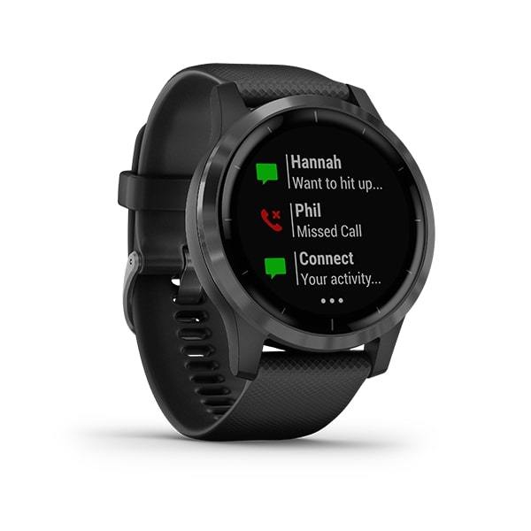 Garmin Vivoactive 4 Sport & Fitness Lifestyle Music GPS Smartwatch- Black