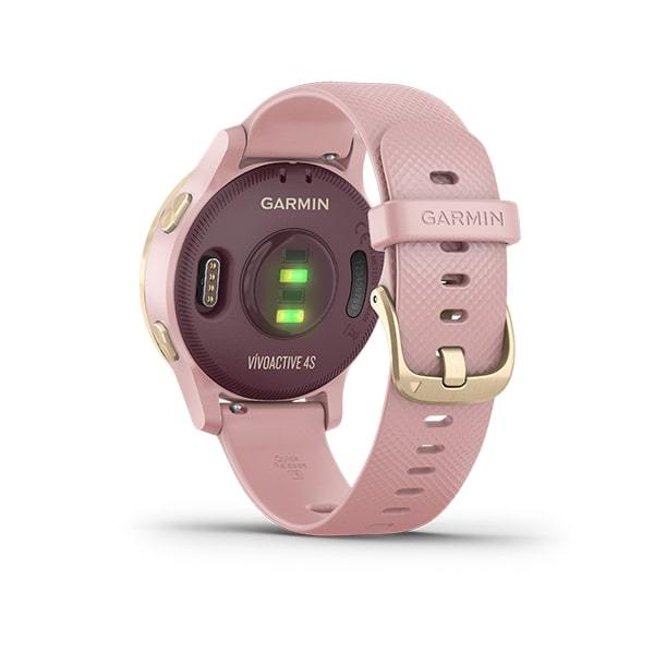 Garmin Vivoactive 4S Sport & Fitness Lifestyle Music GPS Smartwatch- Rosegold