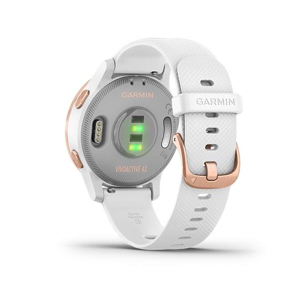 Garmin Vivoactive 4S Sport & Fitness Lifestyle Music GPS Smartwatch- White