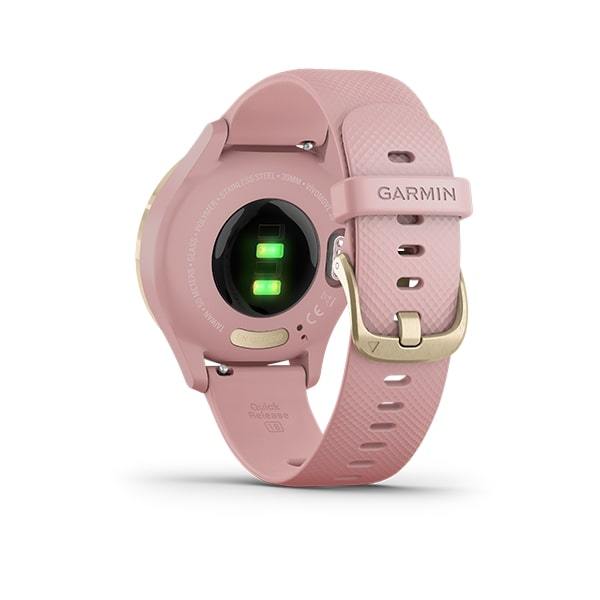 Garmin Vivomove 3S Sapphire Crystal Activity Tracking Smartwatch- Pink